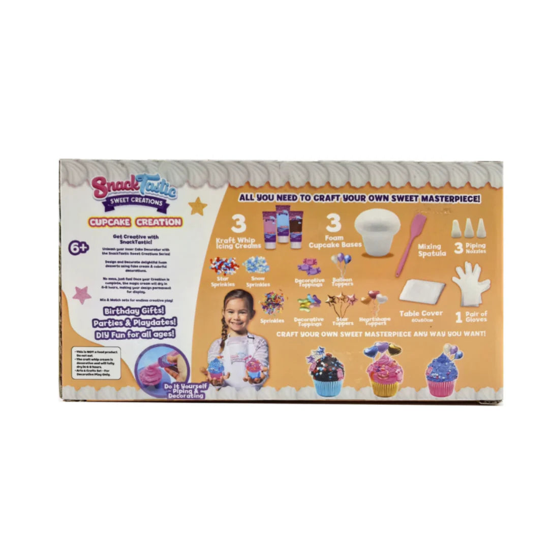 Snack Tastic Cupcakes Creations DIY decorating kit for kids