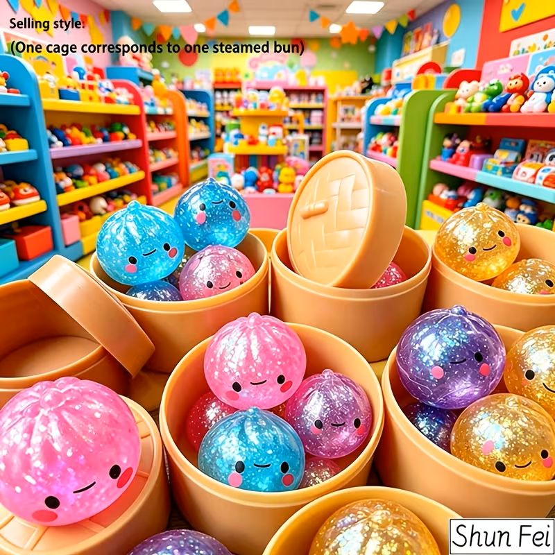 Mini Mystery Crystal Dumpling - Squishy Sensory Toy