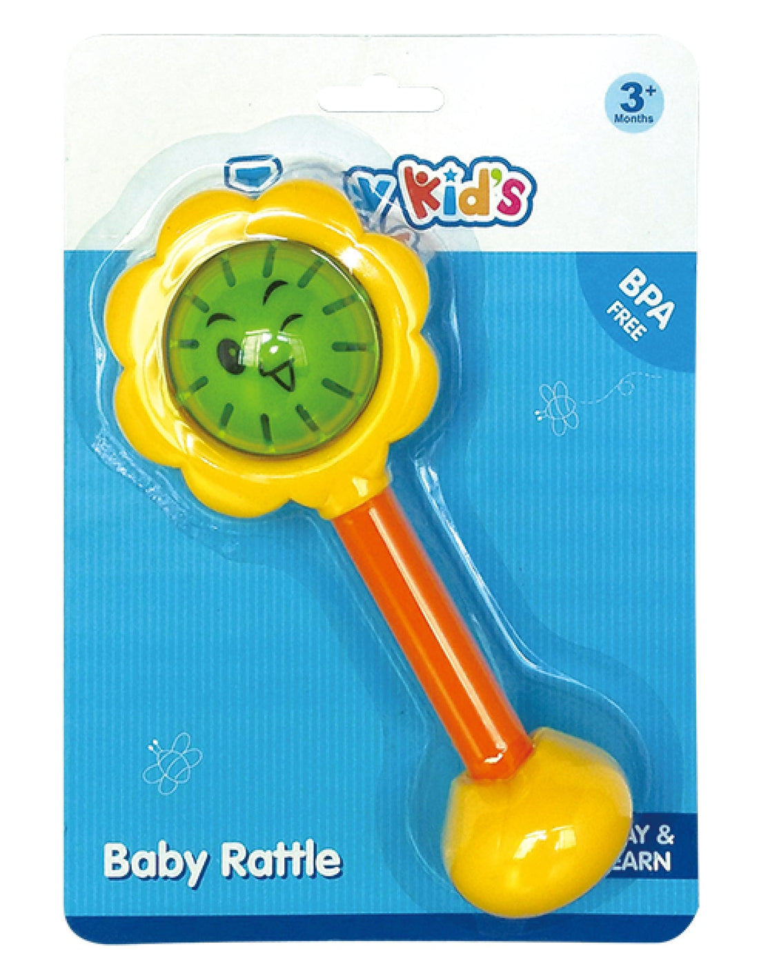Tanny Kids baby rattle drum toy for infants