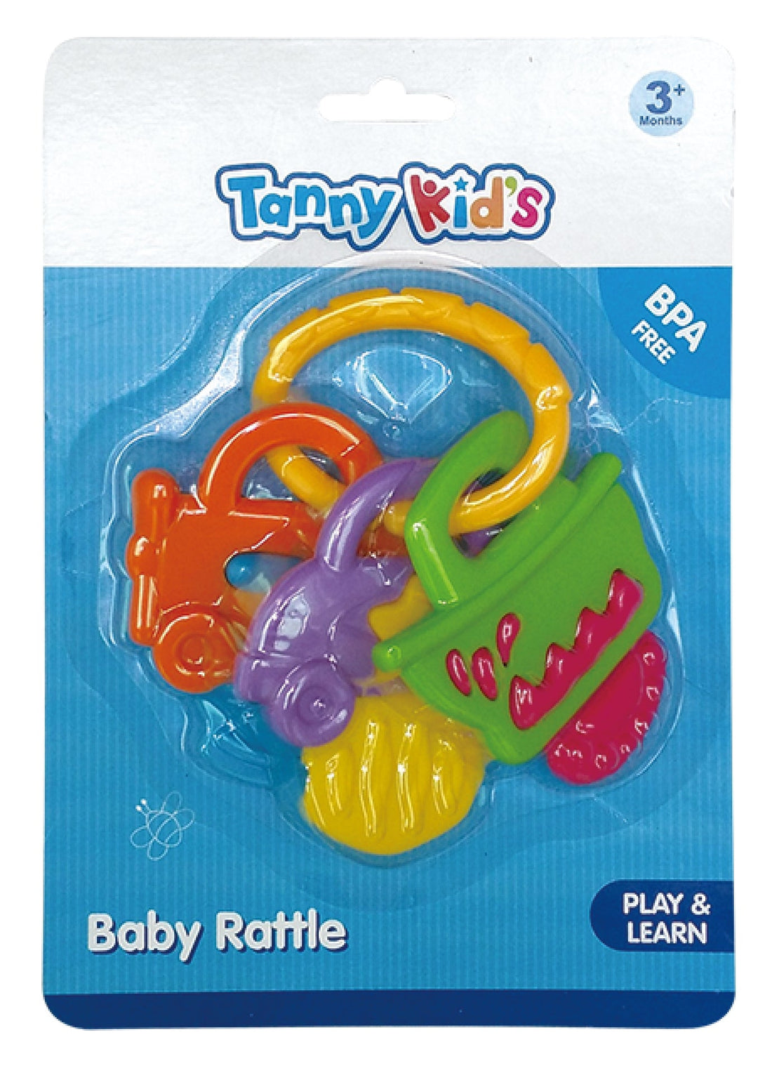 Tanny Kids baby rattle keys toy for infants