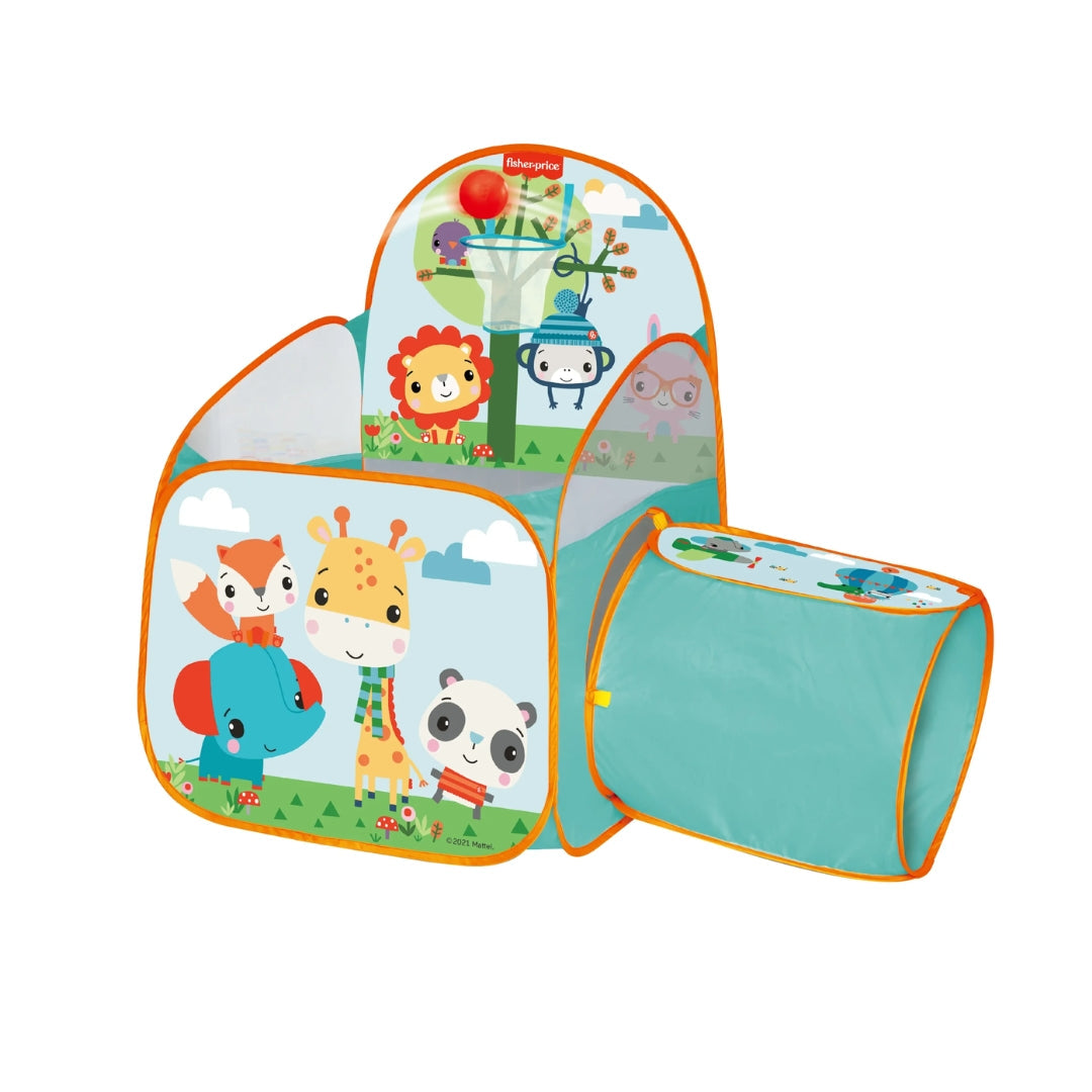 Fisher Price Ball pit playset w/tunnel 25 balls