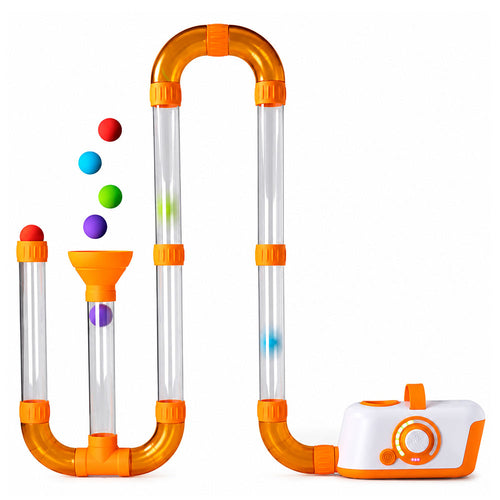 Fat Brain Toys Air Toobz air powered ball tube play set in the UAE