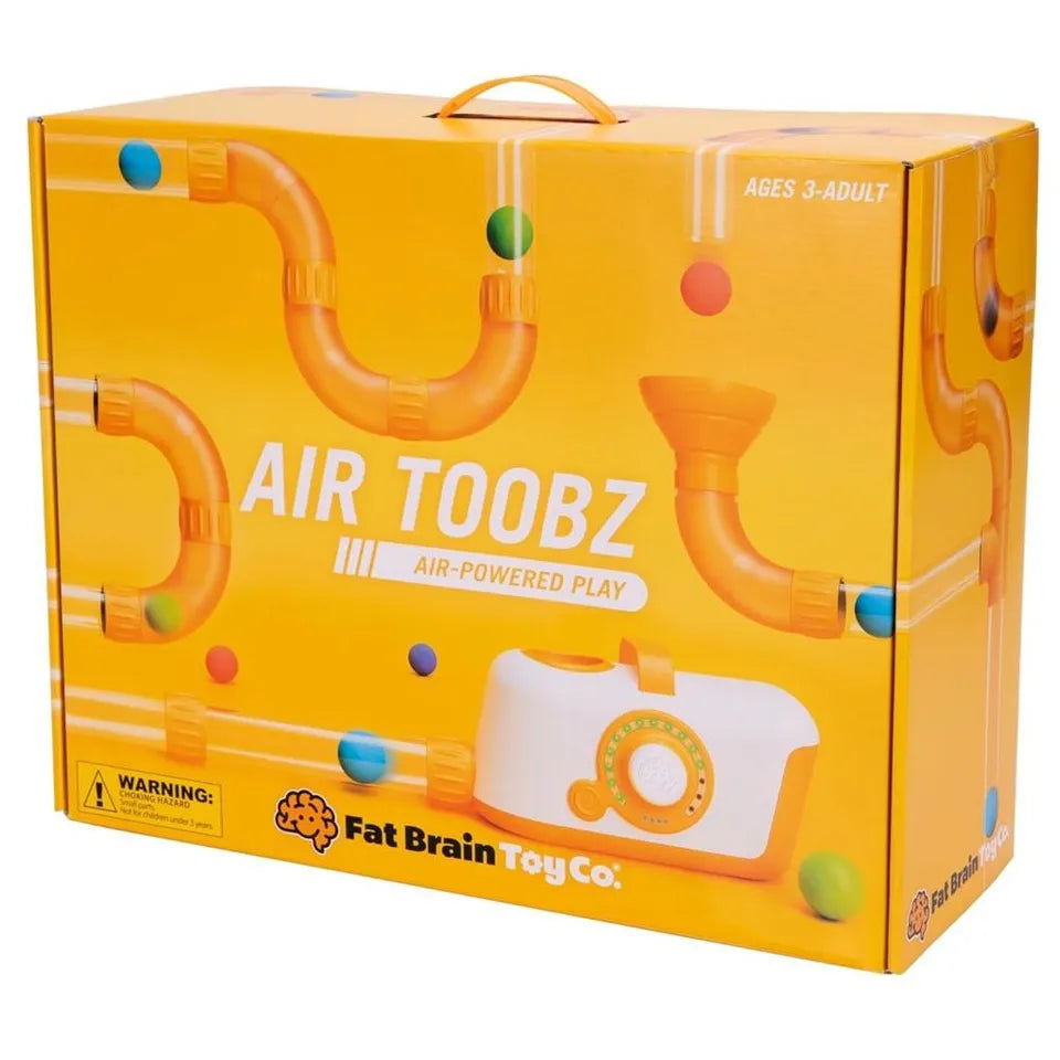 Fat Brain Toys Air Toobz – Air-Powered modular and Rechargeable Tube Play Set