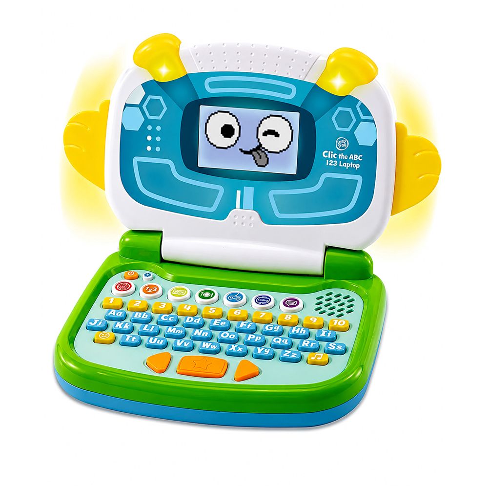 LeapFrog Click the ABC, 123 Laptop - Green - Letters & Numbers Toy