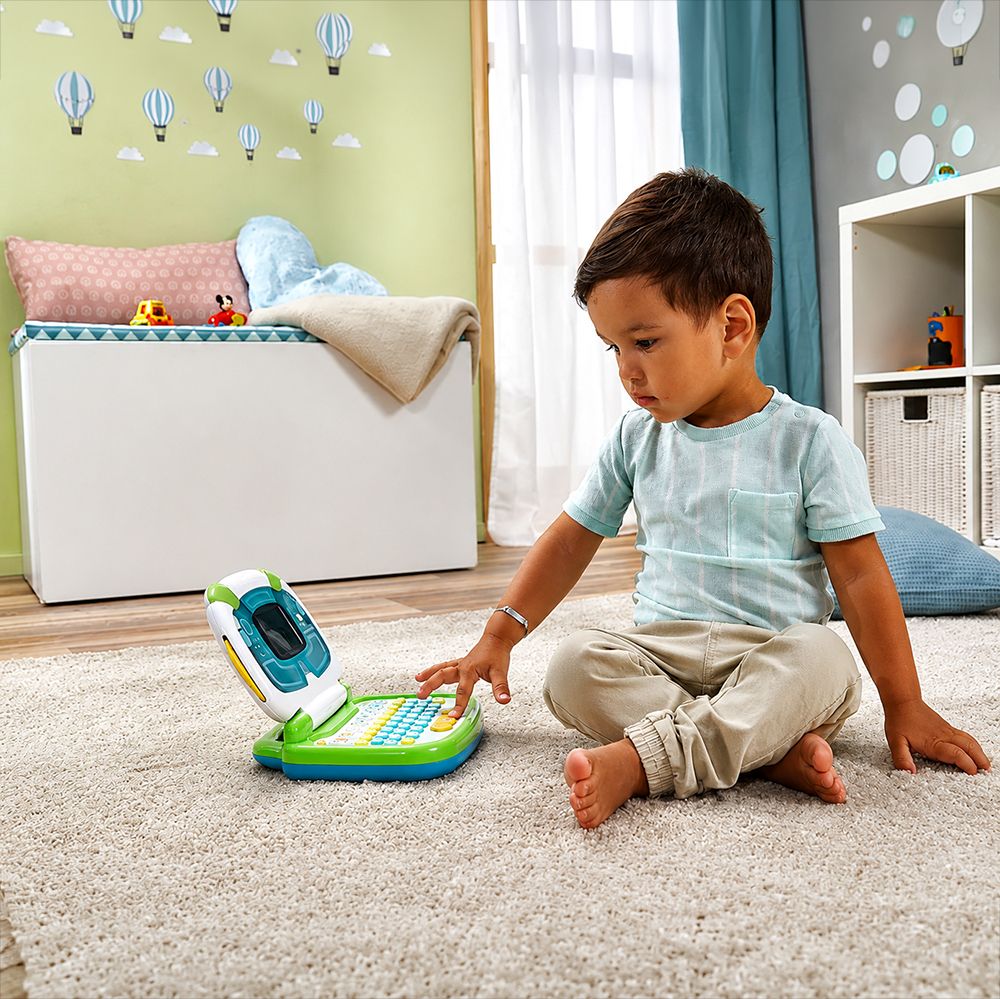 LeapFrog Click the ABC, 123 Laptop - Green - Letters & Numbers Toy