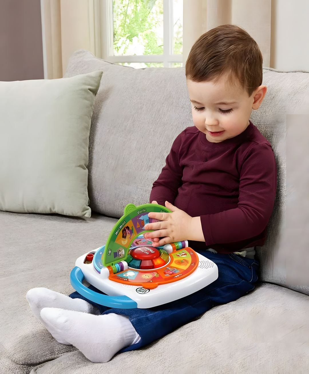LeapFrog My First Phonics Spin & Learn - Bilingual English & Arabic