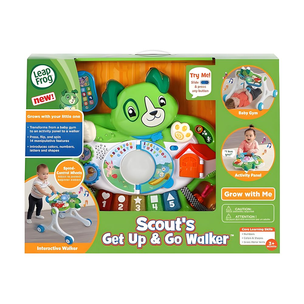 LeapFrog Scout's Get Up & Go Walker - Interactive Baby Toy