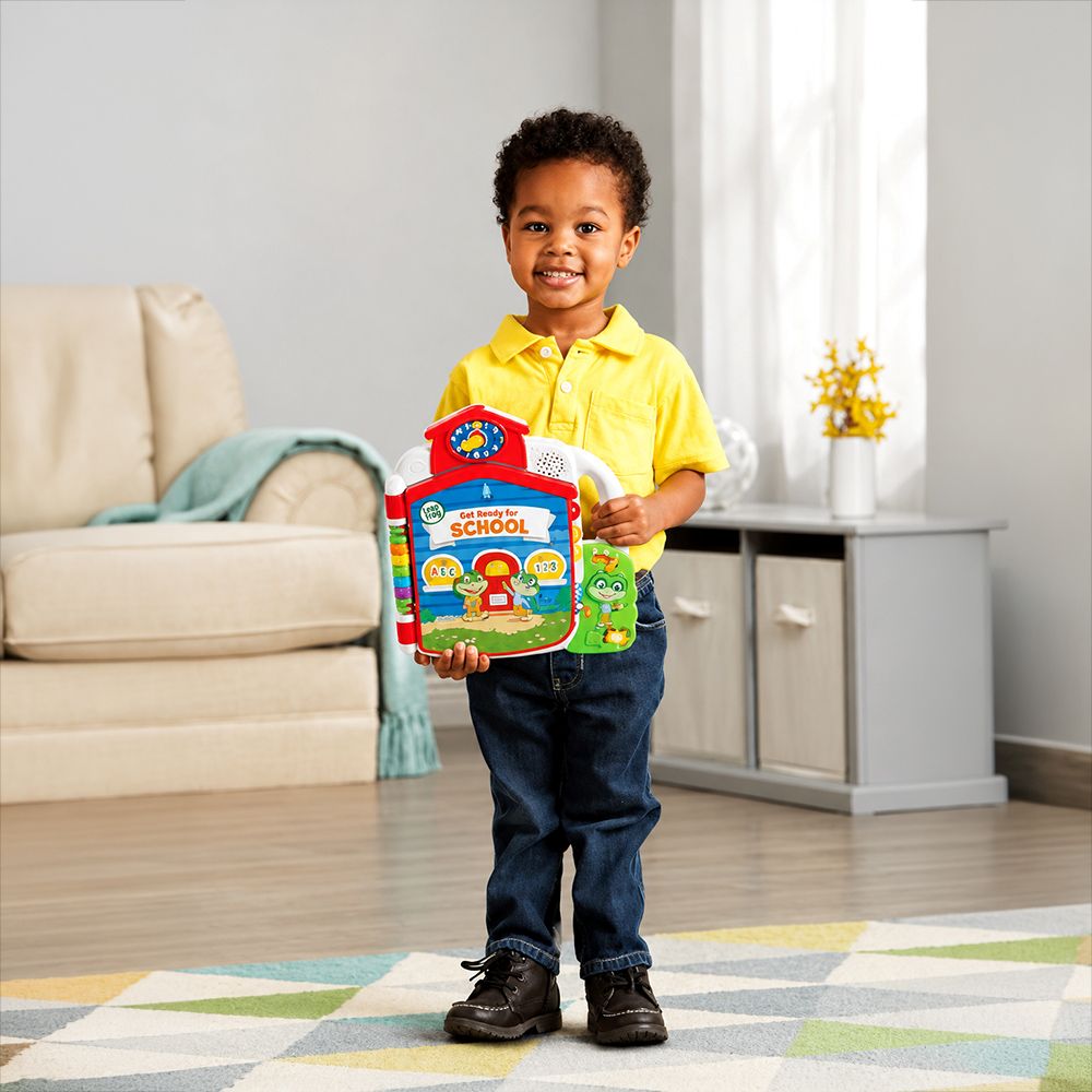 LeapFrog Tad's Get Ready for School Book - Interactive Learning