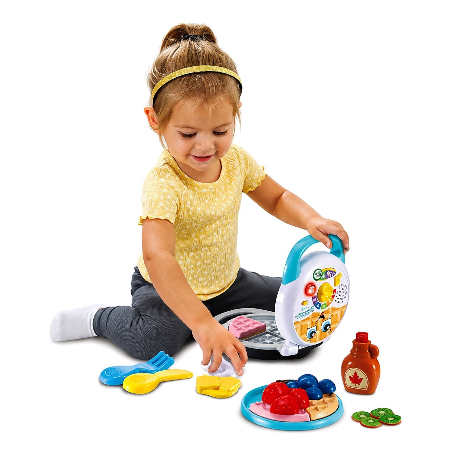 LeapFrog Build-A-Waffle Learning Set - Educational Role Play Food Toy