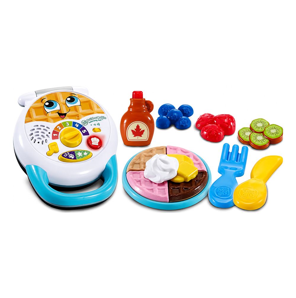 LeapFrog Build-A-Waffle Learning Set - Educational Role Play Food Toy