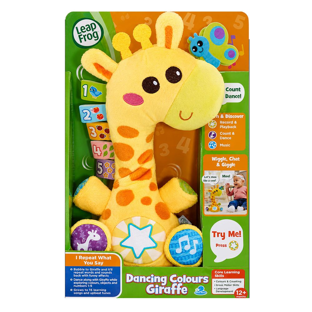 LeapFrog Dancing Colours Giraffe - Colors & Music Toy