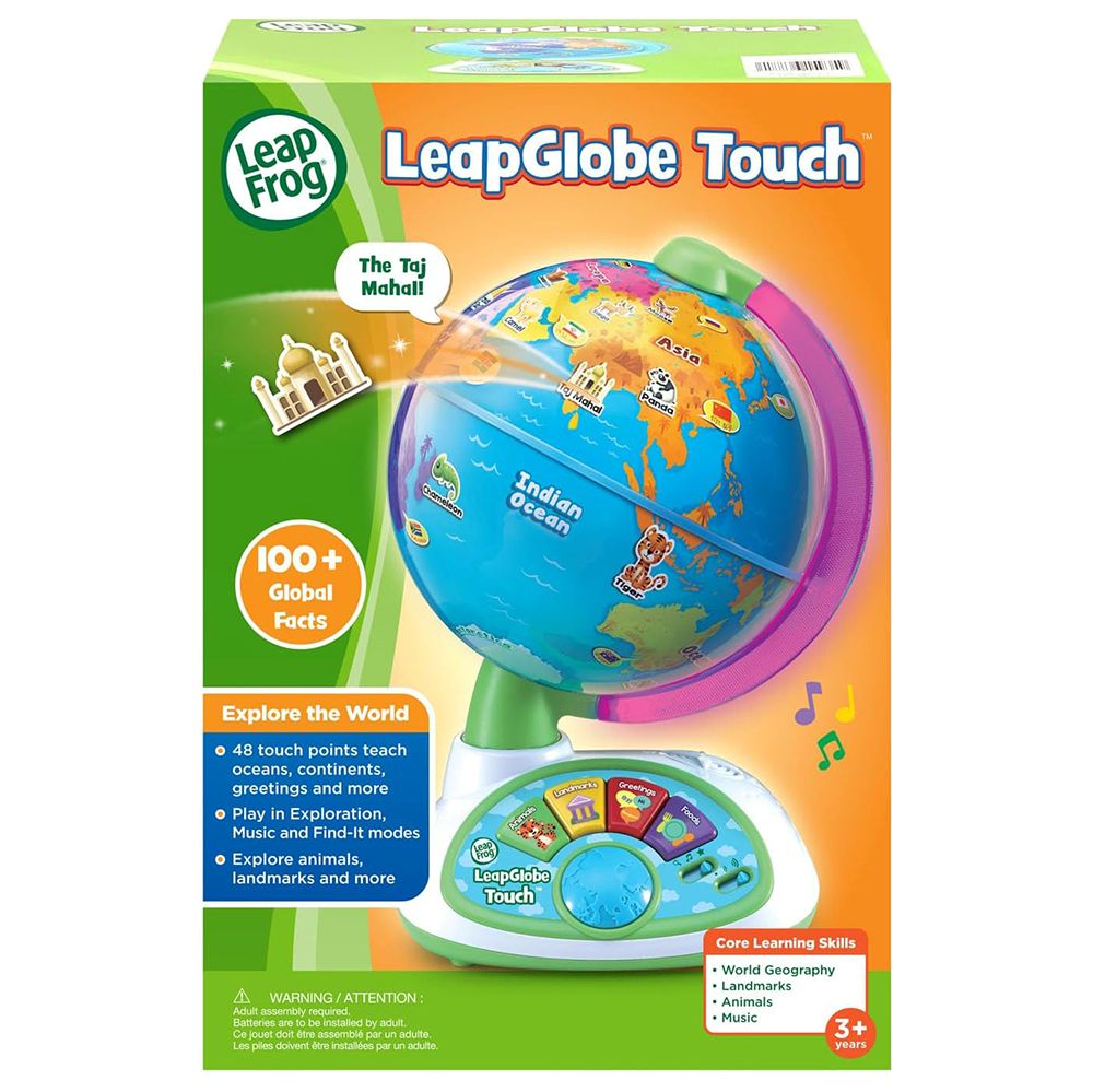 LeapFrog LeapGlobe Touch - Interactive Educational Globe Toy