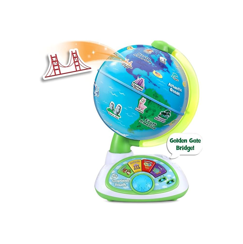 LeapFrog LeapGlobe Touch - Interactive Educational Globe Toy