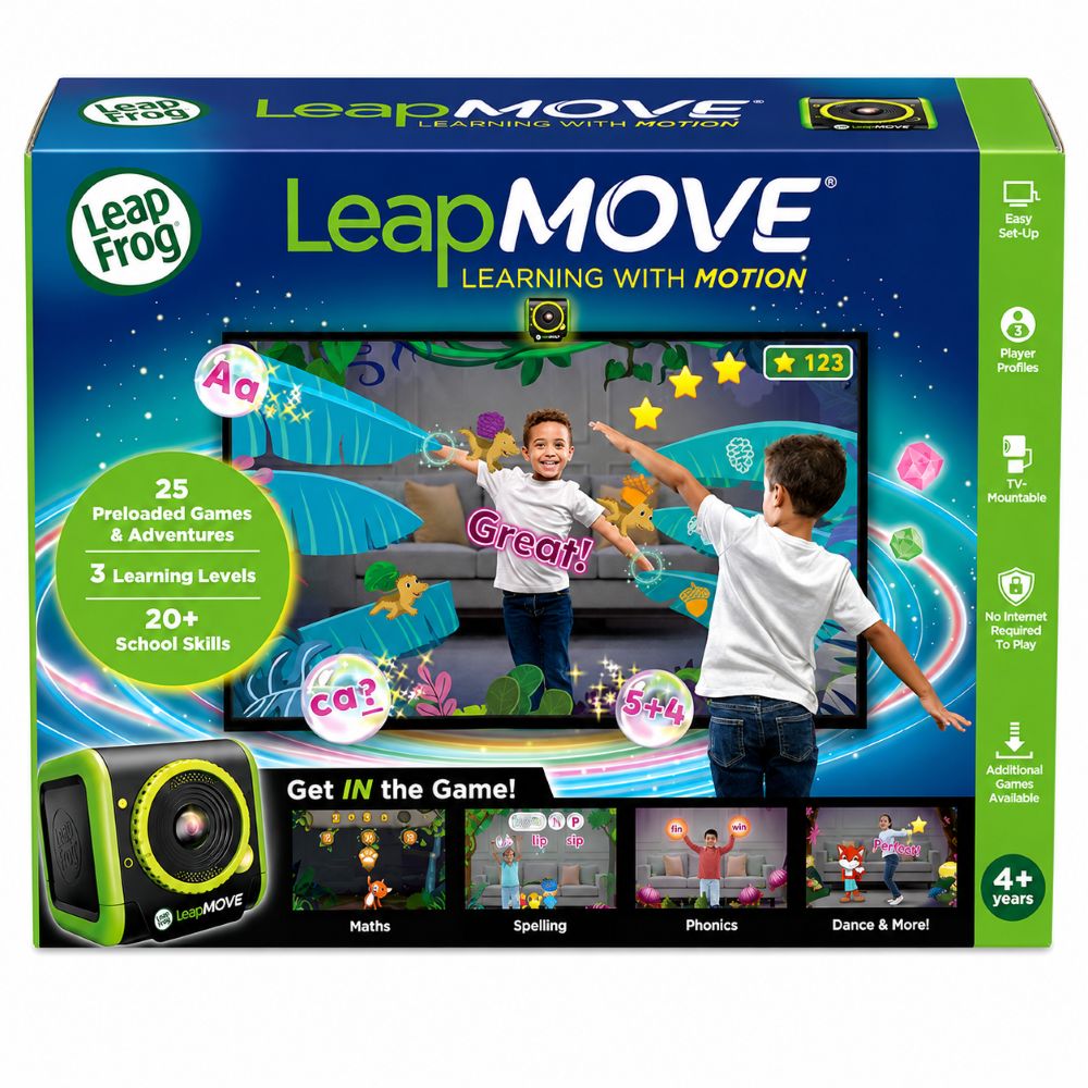 LeapFrog LeapMove Active Video Game System - Educational Motion Console