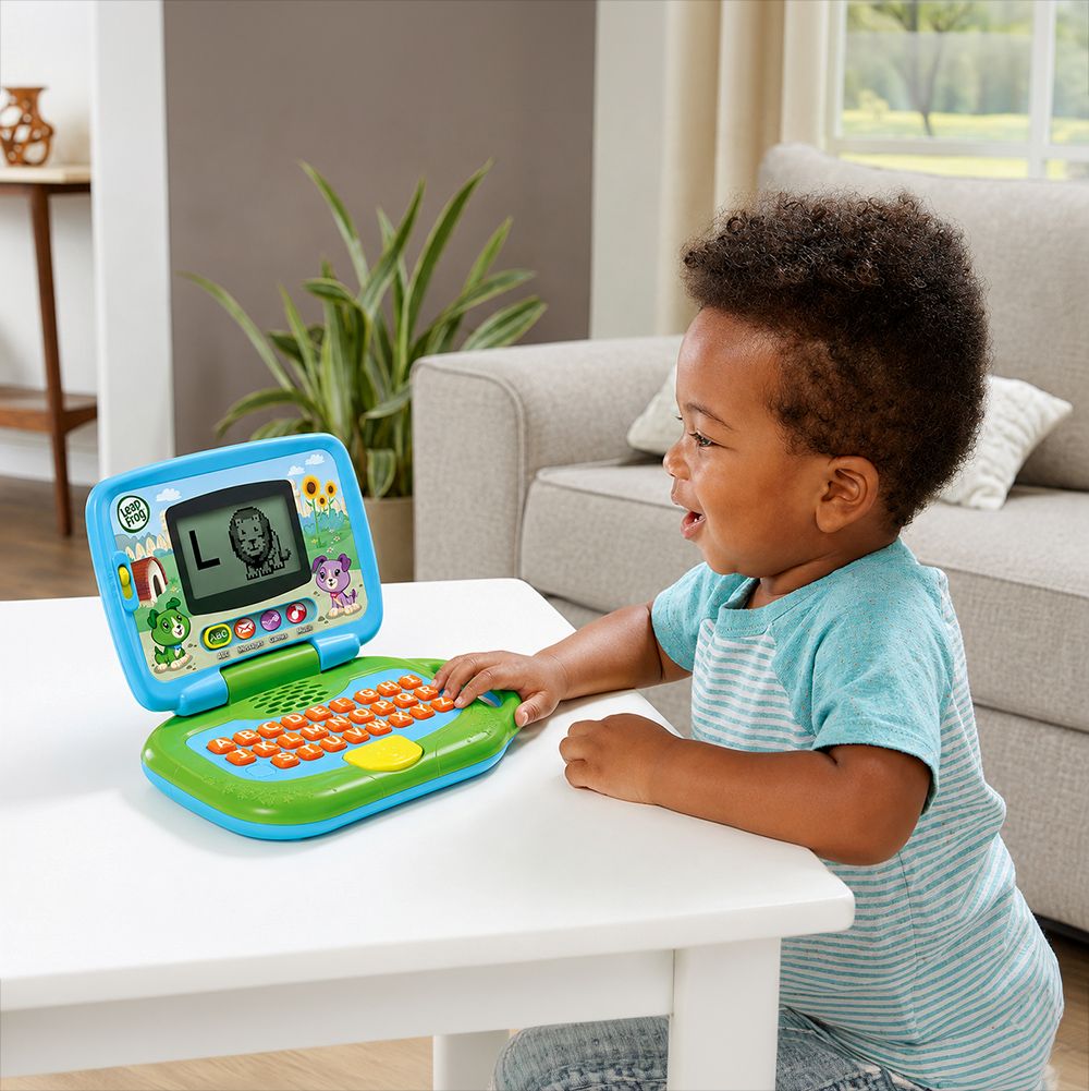 LeapFrog My Own Leaptop - Green - Personalized Phonics Laptop Toy