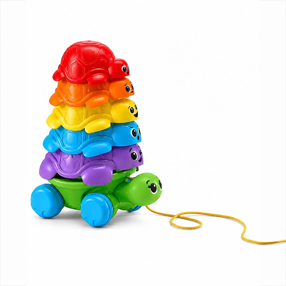 LeapFrog Nest & Count Turtle Tower - Bilingual Stacking Toy