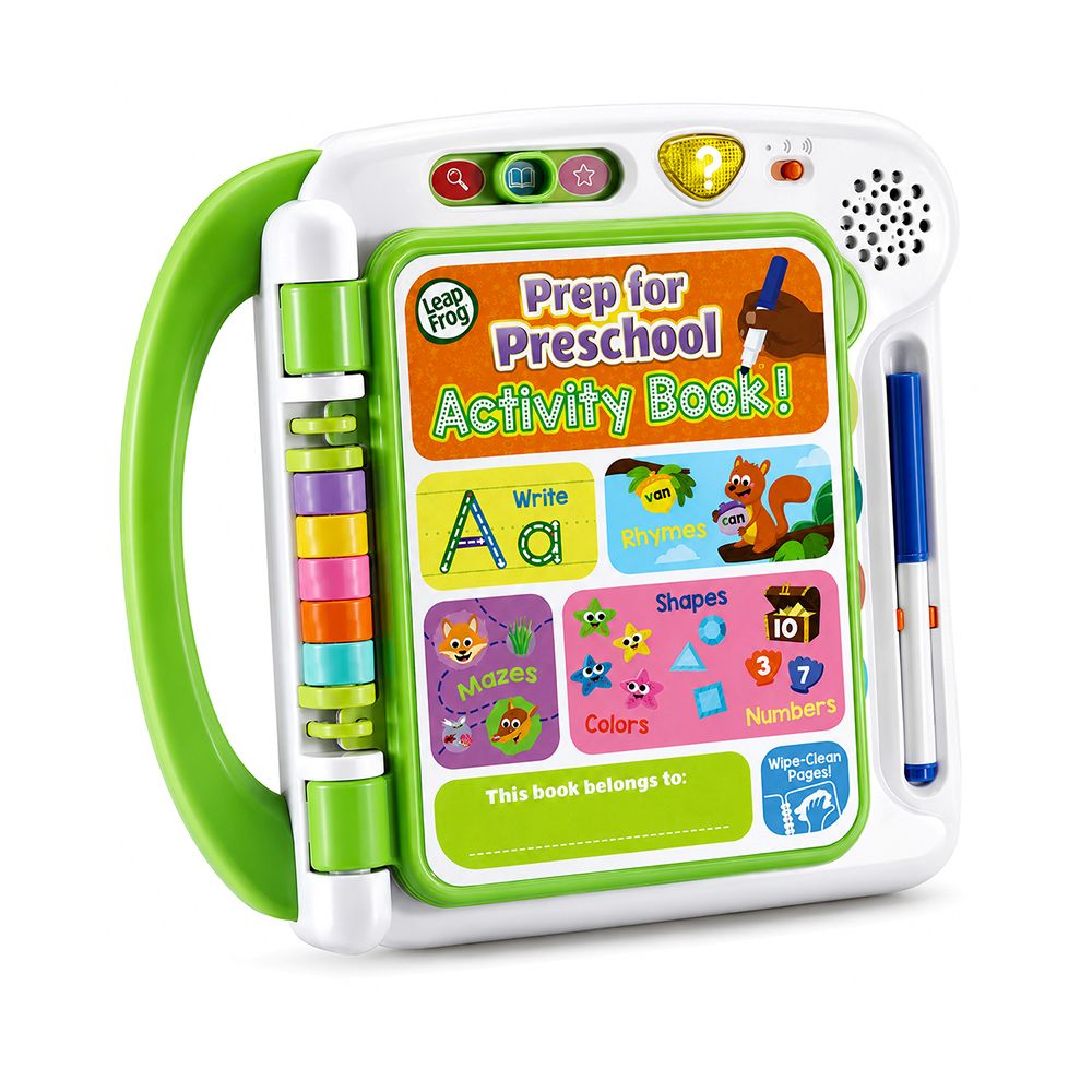 LeapFrog Prep for Preschool Activity Book - Letters & Numbers