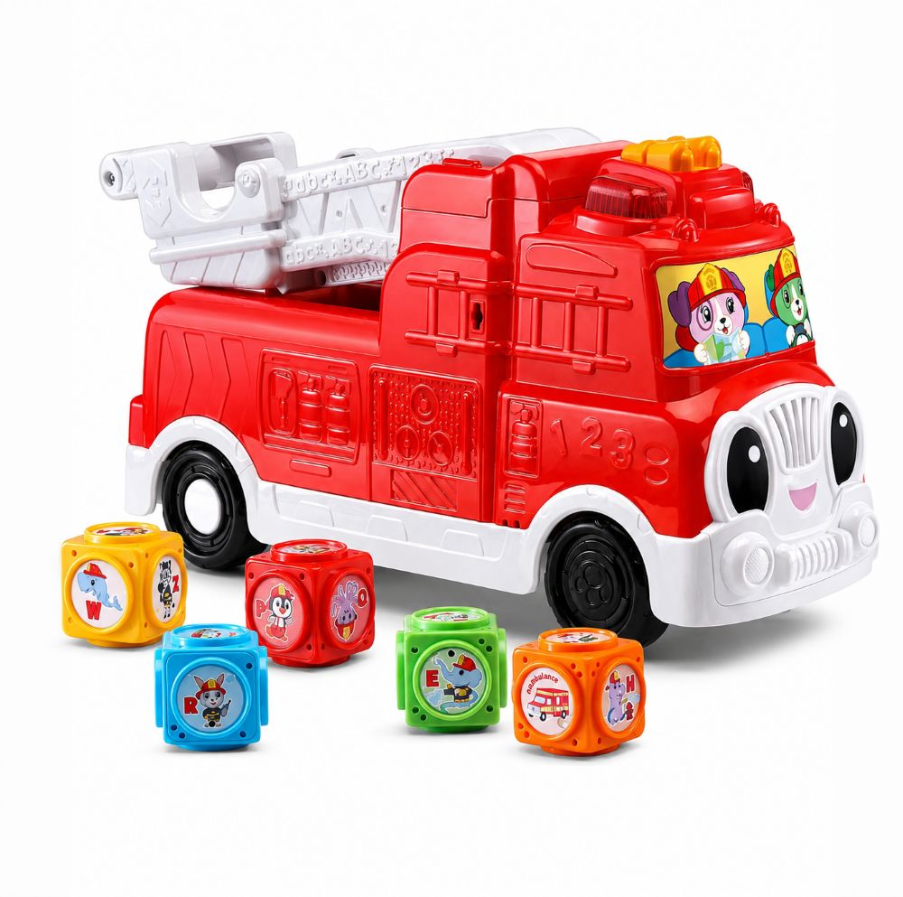 LeapFrog Tumbling Blocks Fire Engine - Stacking & Counting Toy