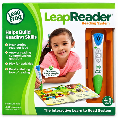 LeapFrog LeapReader reading and writing system green pen for kids in the UAE