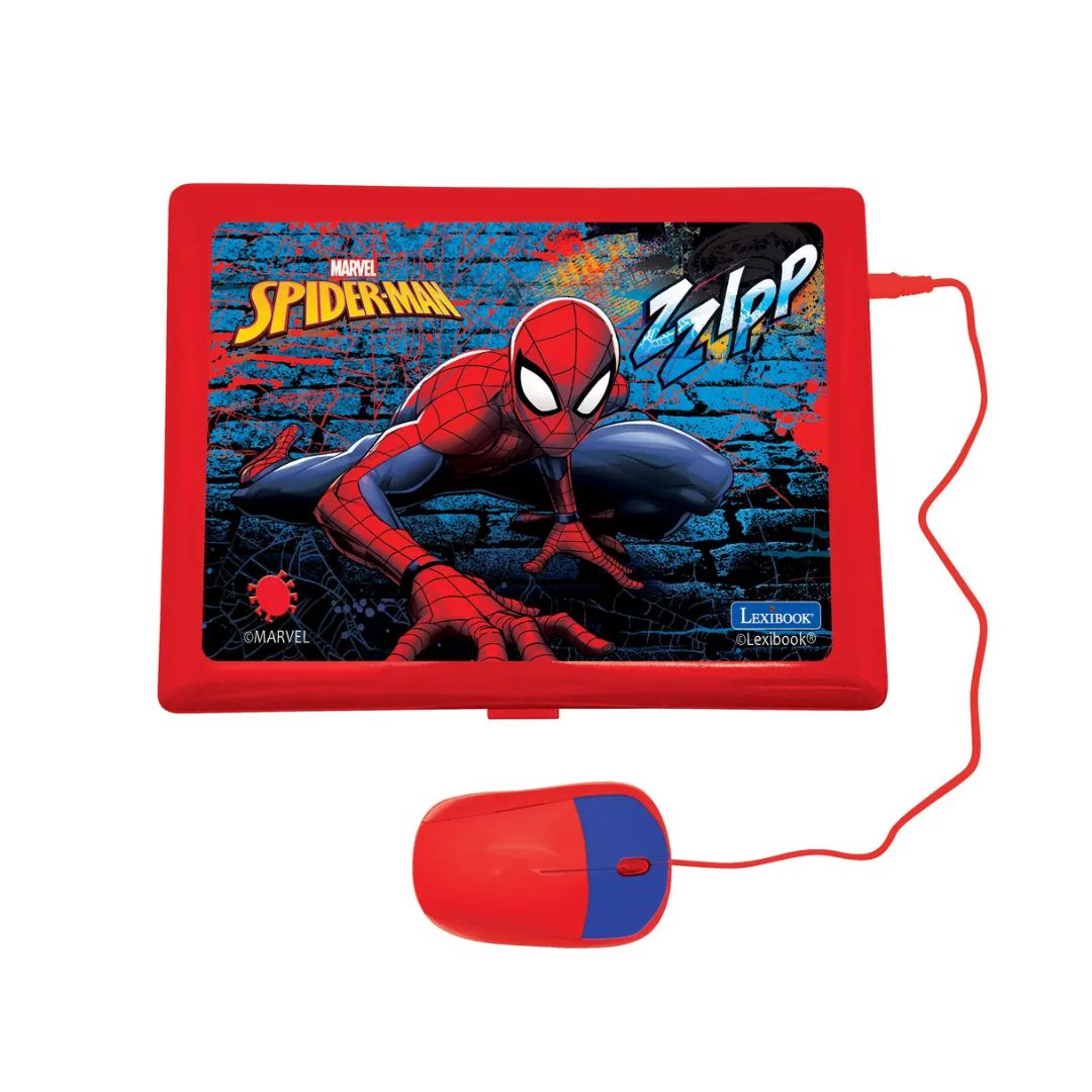Lexibook Spiderman bilingual educational laptop Arabic/English