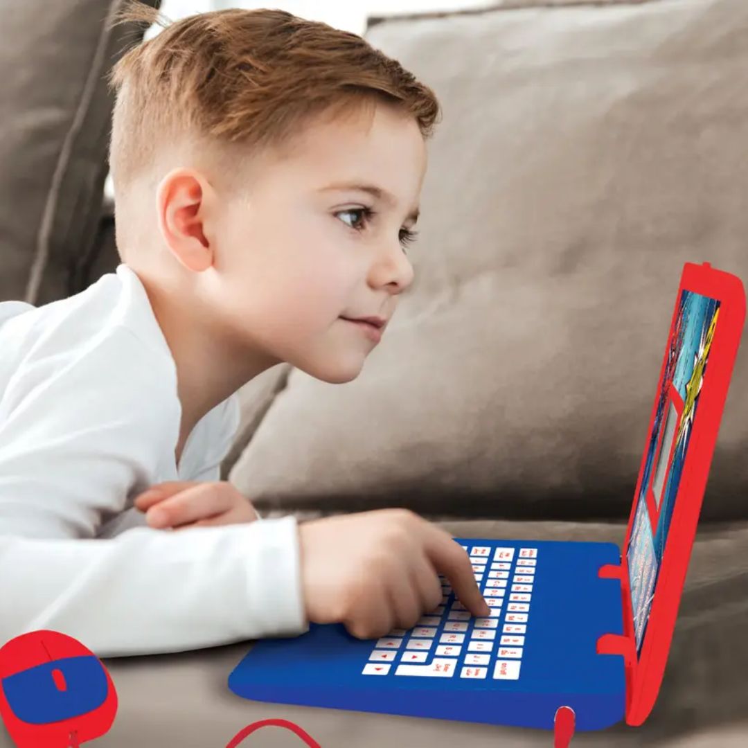 Lexibook Spiderman bilingual educational laptop Arabic/English