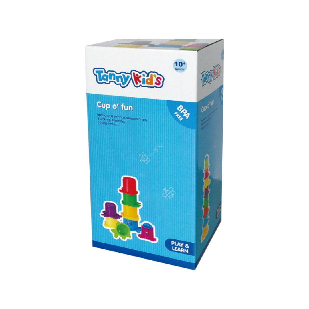 Tanny Kids stackable cup o fun toy for toddlers
