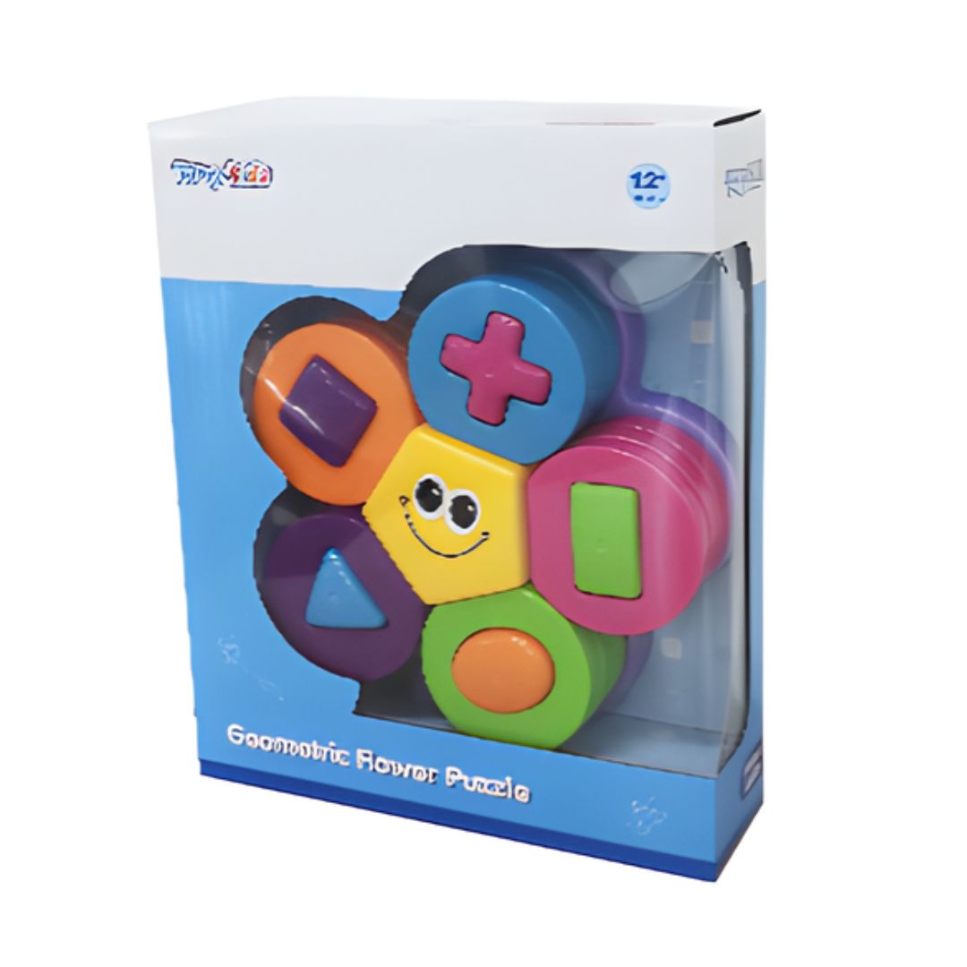 Tanny Kids Geometric flower puzzle