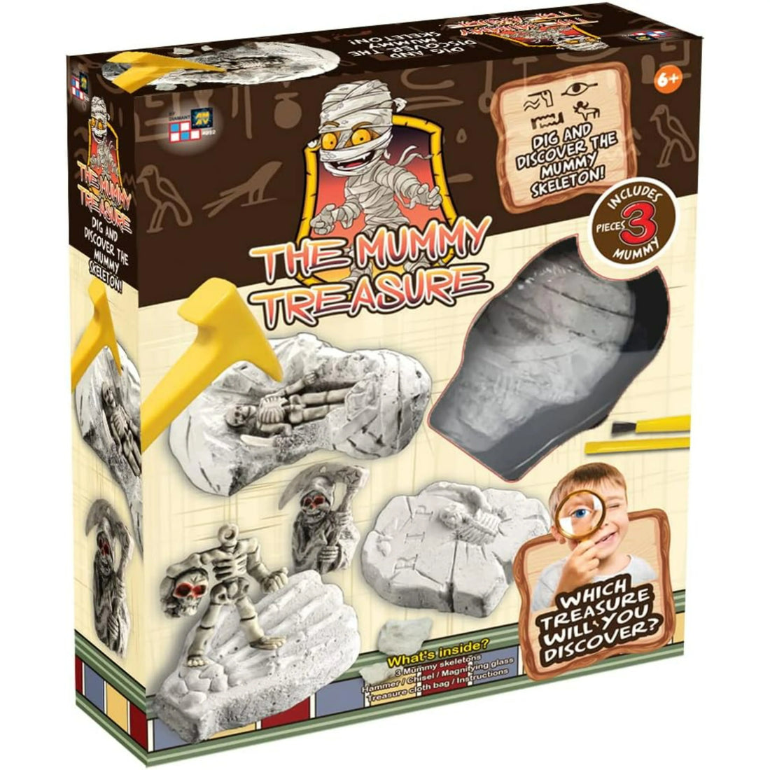 AMAV mummy treasure hunt game for kids