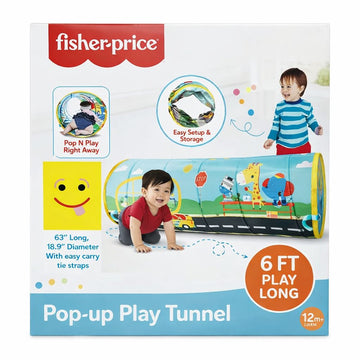 Fisher Price pop-up play tunnel for toddlers