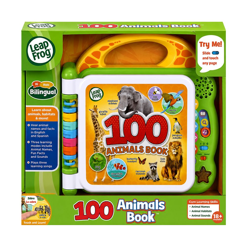 LeapFrog Learning Friends 100 Animals Book for kids