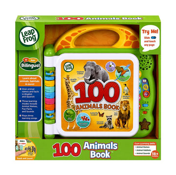 LeapFrog Learning Friends 100 Animals Book for kids
