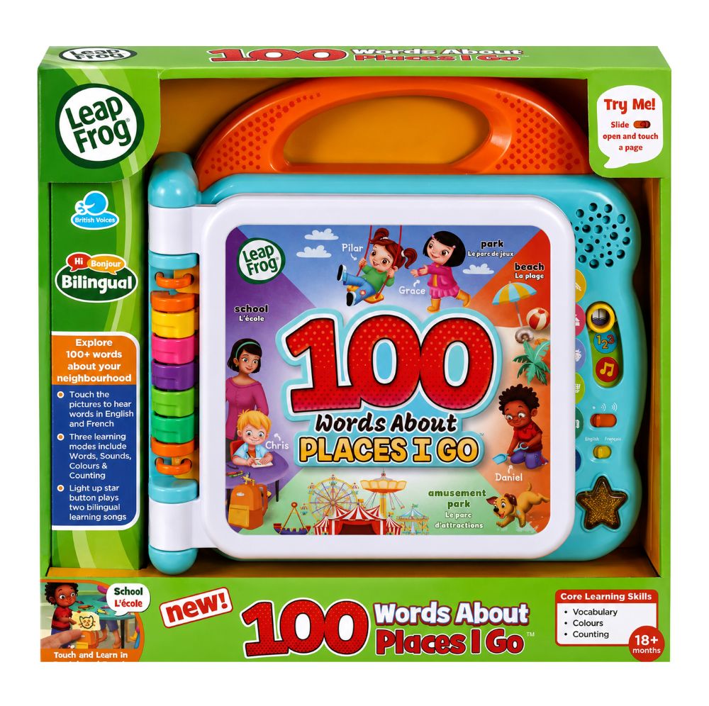 LeapFrog 100 Words About Places I Go book for kids