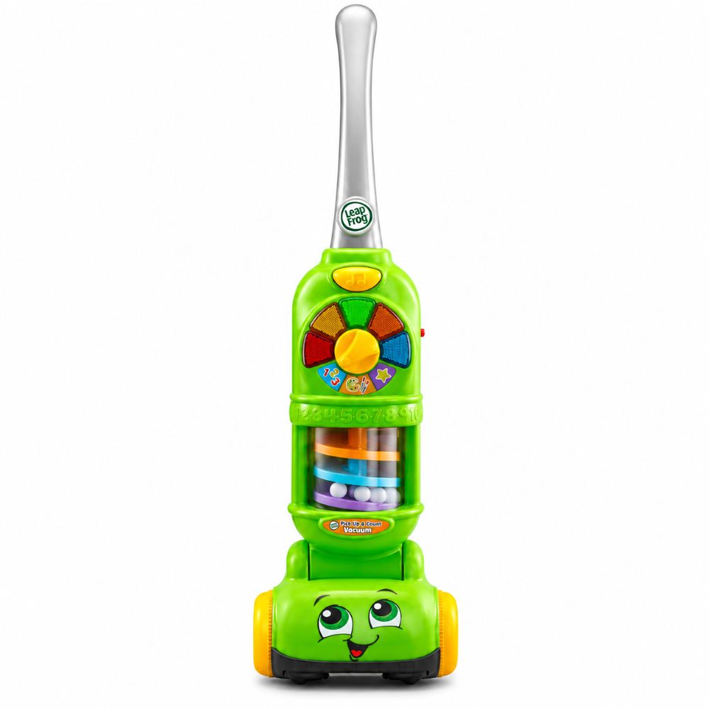 LeapFrog 2-in-1 vacuum cleaner role play toy for kids