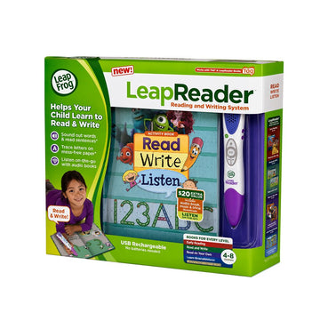 LeapFrog LeapReader pink pen reading writing system for kids