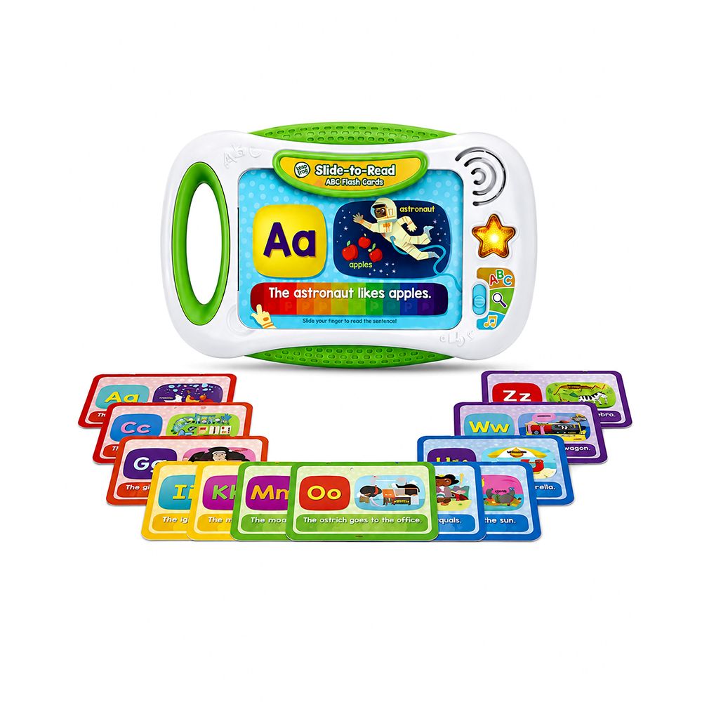 LeapFrog Slide to Read ABC flash cards for kids