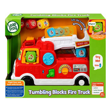 LeapFrog Tumbling Blocks Fire Engine toy for kids