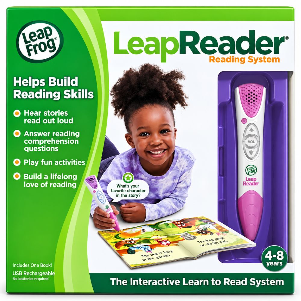 LeapFrog LeapReader Reading System - Pink Pen