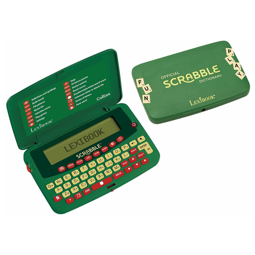 Lexibook Scrabble electronic pocket dictionary for kids