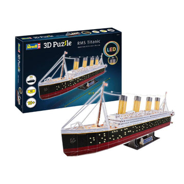 Revell 3D puzzle RMS Titanic LED edition model for kids