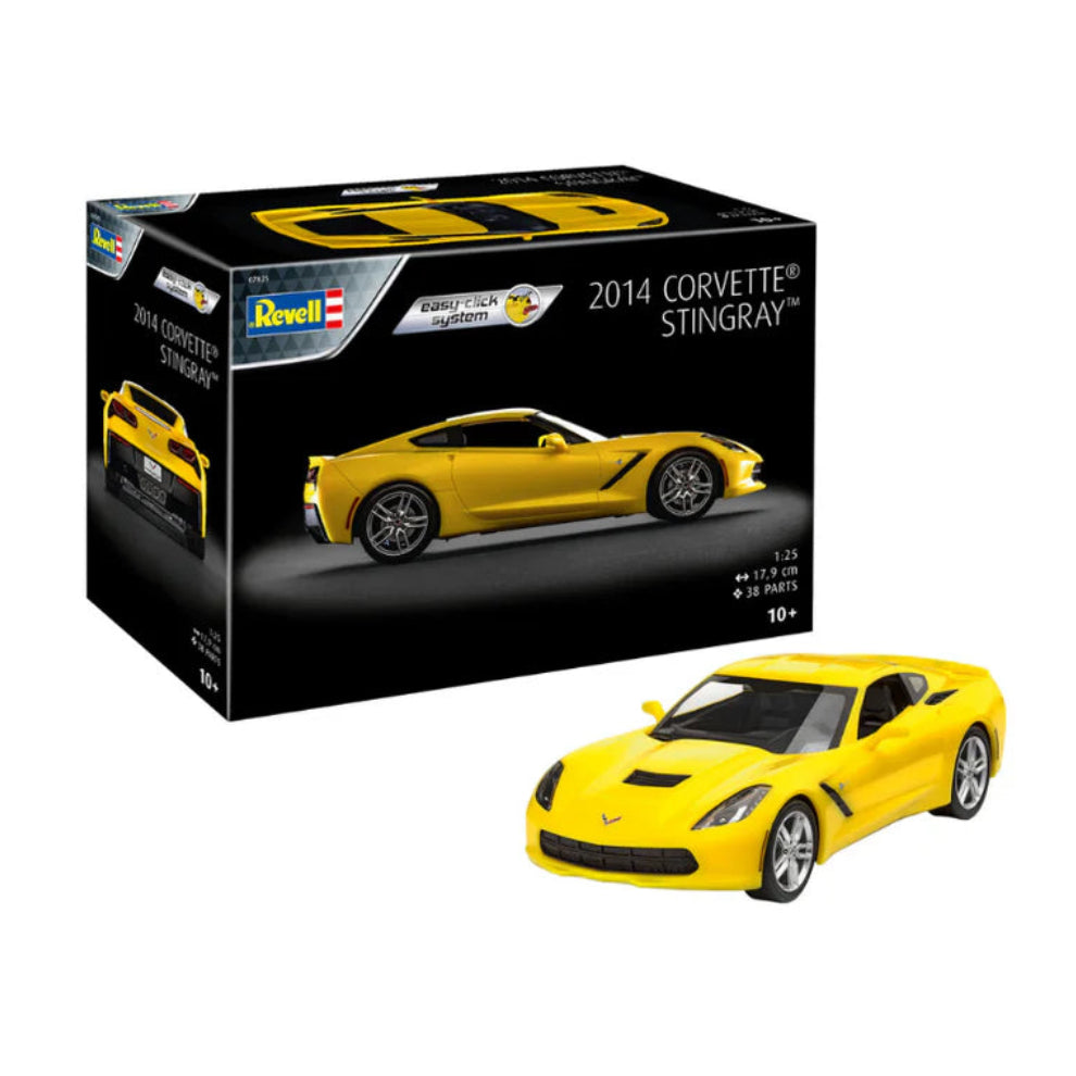 Revell Corvette 2014 Stingray assembly model kit for kids
