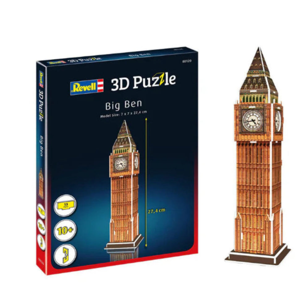 Revell mini 3D puzzle Big Ben model for kids