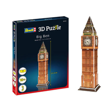 Revell mini 3D puzzle Big Ben model for kids