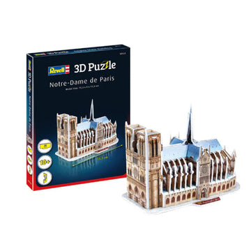 Revell mini 3D puzzle Notre Dame de Paris model for kids