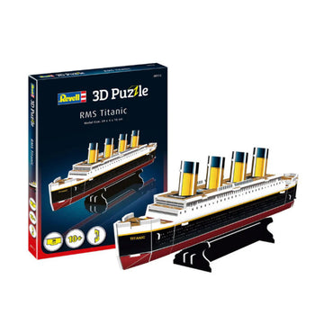 Revell mini 3D puzzle RMS Titanic model for kids