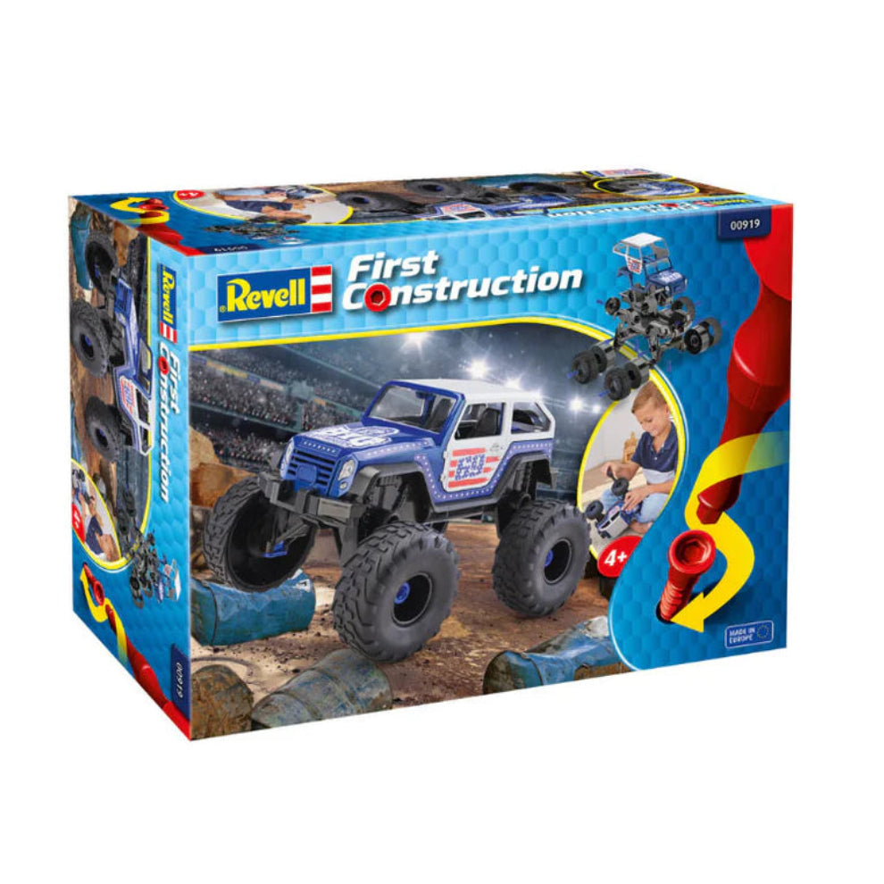 Revell Monster Truck First Construction model kit for kids