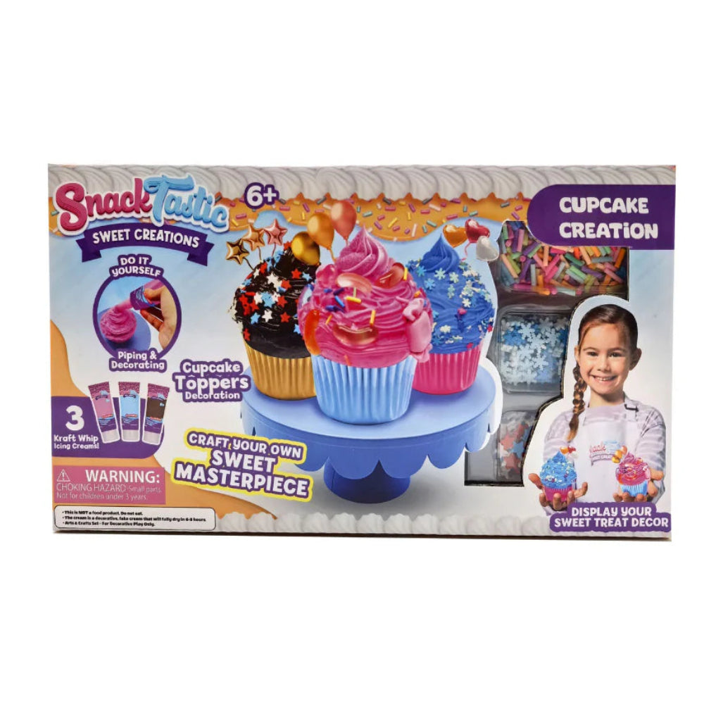 Snack Tastic Cupcakes Creations DIY decorating kit for kids