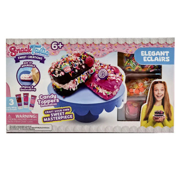 Snack Tastic Elegant Eclair Design DIY decorating kit for kids