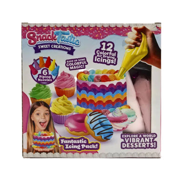 Snack Tastic Fantastic Icing Pack 12 colors for kids