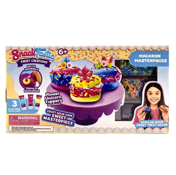Snack Tastic Macaron Masterpieces DIY decorating kit for kids