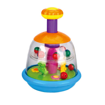 Tanny Kids rainbow carousel spinning toy for babies and toddlers